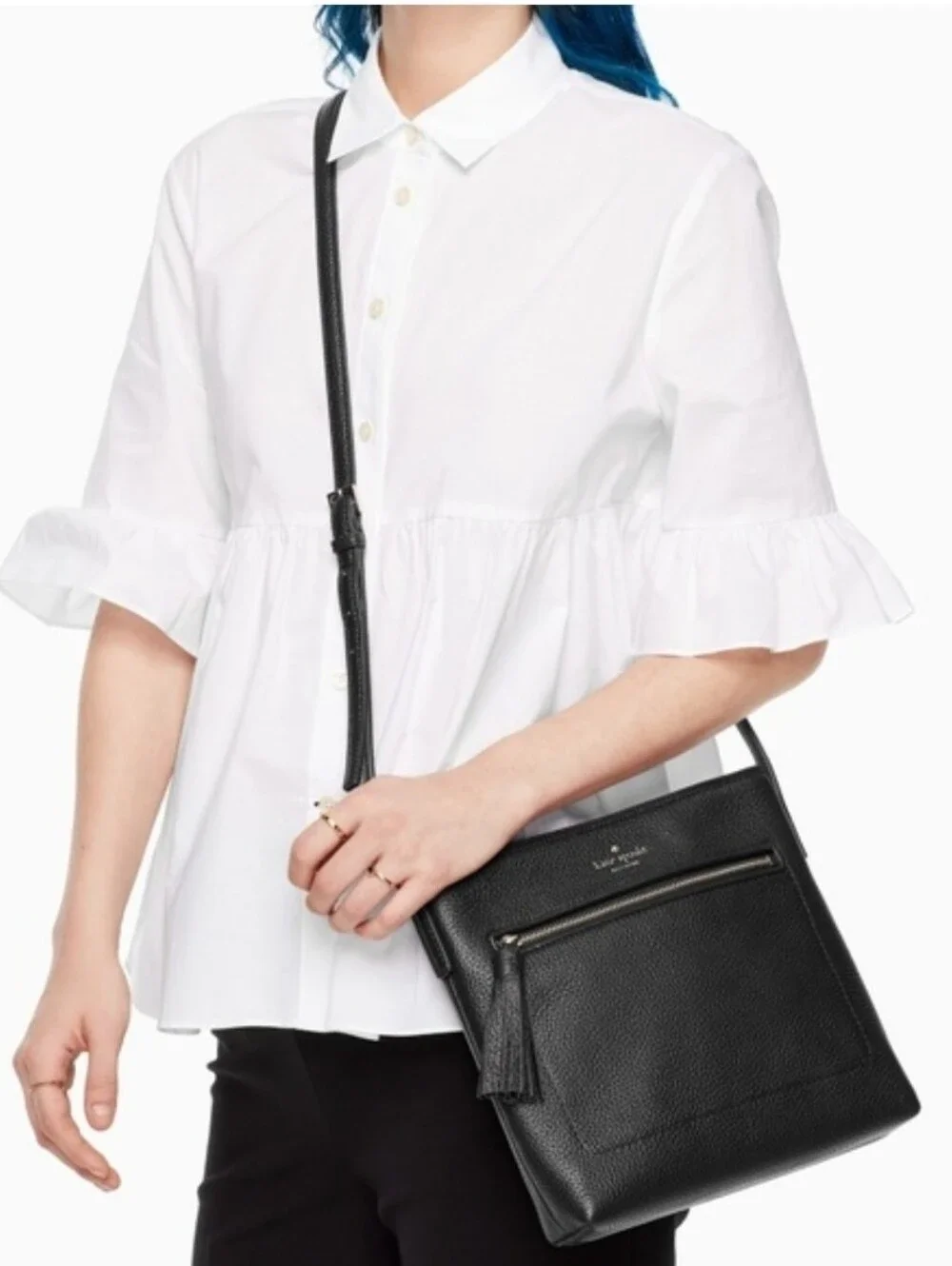 KATE SPADE Dessi Chester Street Crossbody Bag In Black
